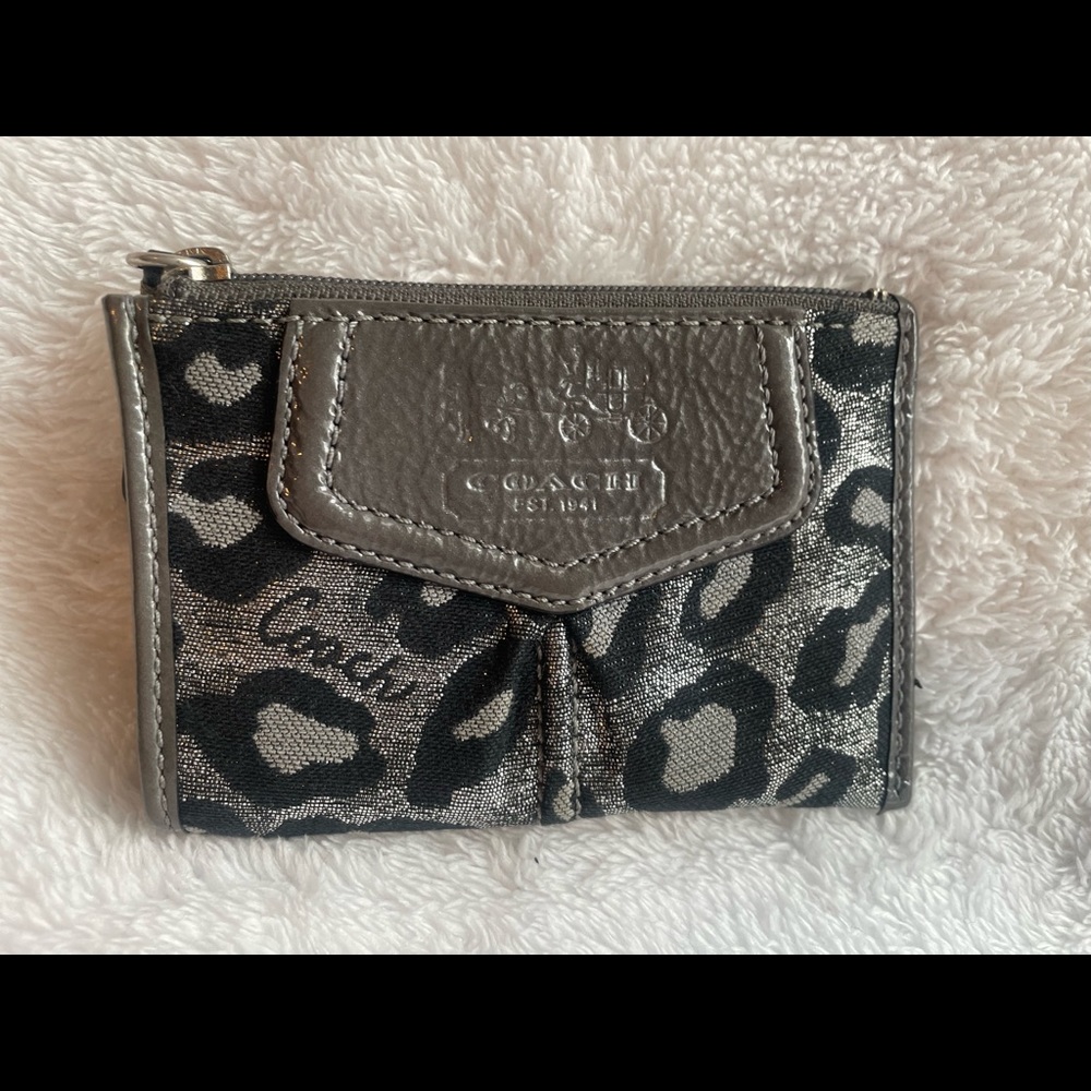 Coach mini wallet